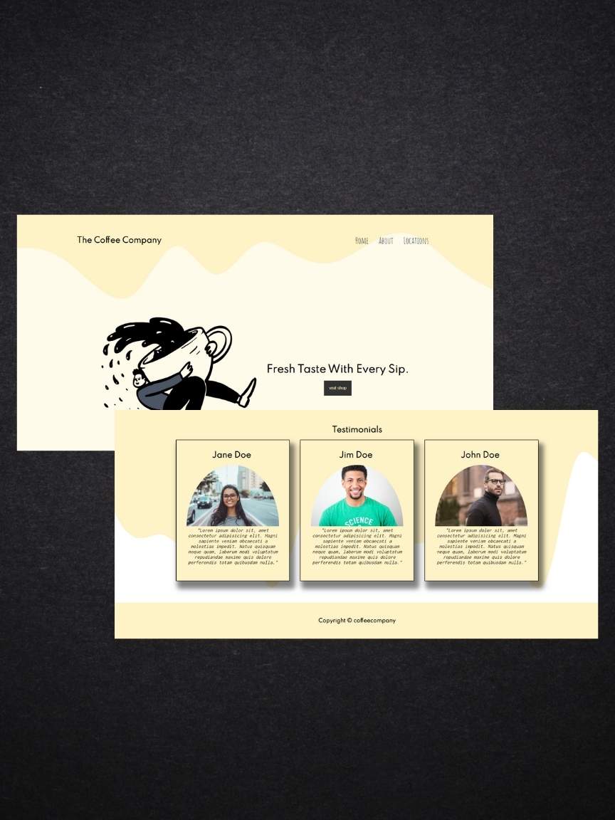 Pizza store website